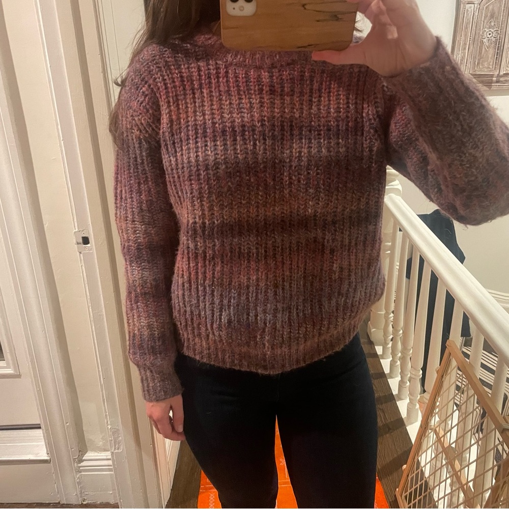 Vanessa Bruno multi-color sweater. Size Small